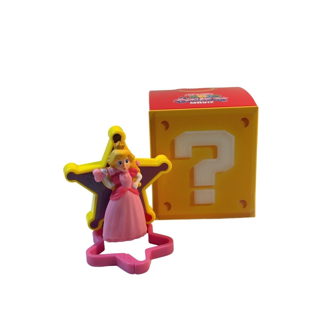 McDonalds Super Mario Galaxy Happy Meal Toys #4 - Princess Peach